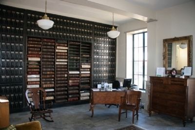 Inside View of the Old Greene County Probate Office, Now Greene County Visitor Center. image. Click for full size.