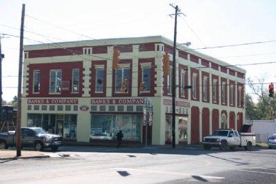 Banks & Company Building Established 1889 image. Click for full size.