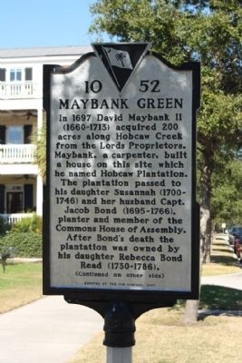 Maybank Green Marker image. Click for full size.