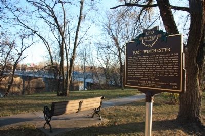 Fort Winchester Marker. Click for full size. Fort Winchester Marker image. Click for full size.