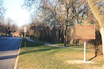 Fort Winchester Marker. Click for full size. Fort Winchester Marker image. Click for full size.