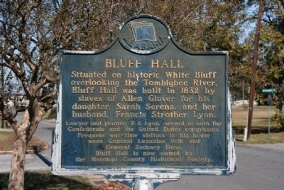 Bluff Hall Marker image. Click for full size.