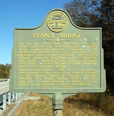 Fenn's Bridge Marker image. Click for full size.