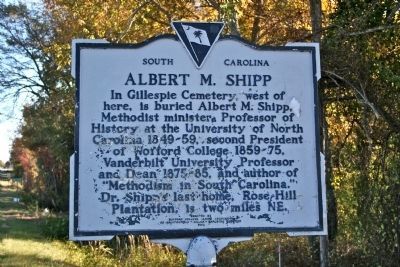 Albert M. Shipp Marker image. Click for full size.