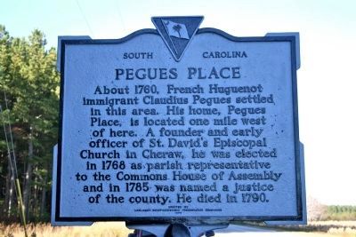 Pegues Place Marker image. Click for full size.