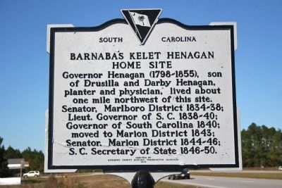 Barnabas Kelet Henagan Home Site Marker image. Click for full size.