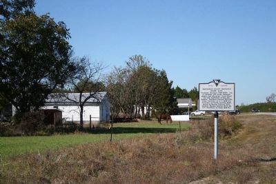 Marker as seen from Acadia Rd. image. Click for full size.
