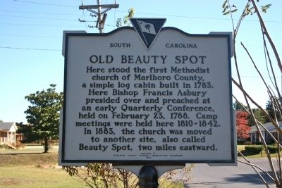 Old Beauty Spot Marker image. Click for full size.