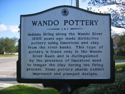Wando Pottery Marker image. Click for full size.