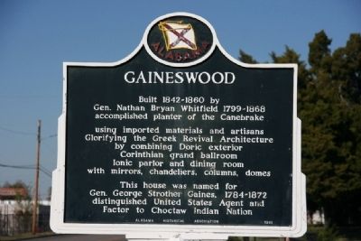 Gaineswood Marker image. Click for full size.