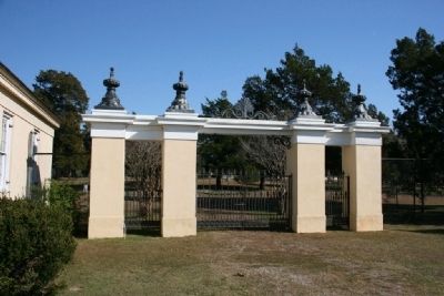 The Original Gated Entrance To Gaineswood image. Click for full size.