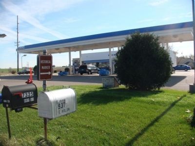 Site of the First Well in DeForest Marker. Click for full size. Site of the First Well in DeForest Marker image. Click for full size.