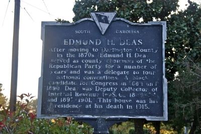 Edmund H. Deas Marker image. Click for full size.
