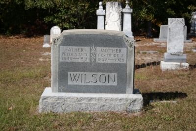Dr. Peter A. Wilson Headstone. Click for full size. Dr. Peter A. Wilson Headstone image. Click for full size.