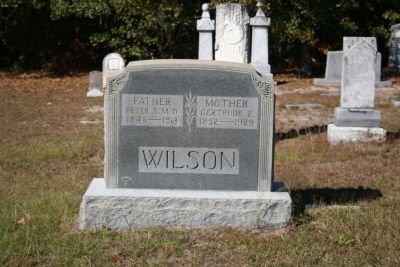 Dr. Peter A. Wilson Headstone image. Click for full size.