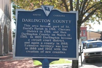 Darlington County Marker image. Click for full size.