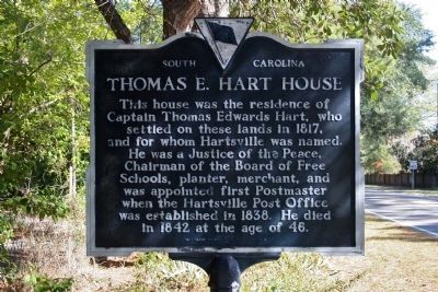 Thomas E. Hart House Marker image. Click for full size.