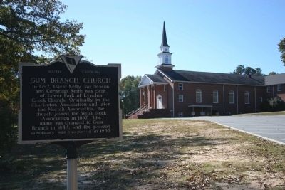 Gum Branch Church. Click for full size. Gum Branch Church image. Click for full size.