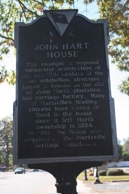 John Hart House (#1) Marker image. Click for full size.