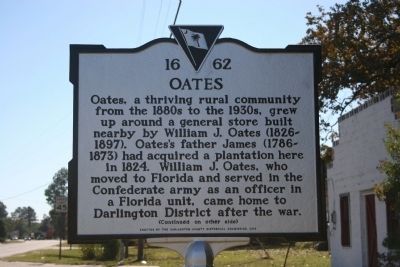 Oates Marker (front) image. Click for full size.