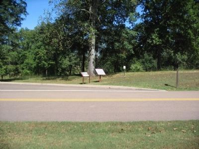 Tablet and Marker at Tour Stop Two image. Click for full size.