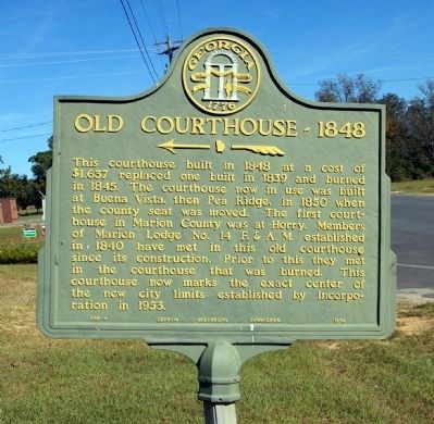 Old Courthouse – 1848 Marker image. Click for full size.