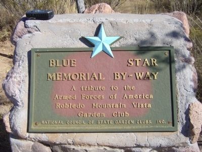 Blue Star Memorial By-Way plaque image. Click for full size.