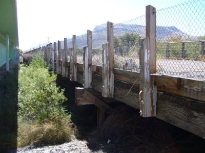 Rio Grandé Bridge at Radium Springs. Click for full size. Rio Grandé Bridge at Radium Springs image. Click for full size.