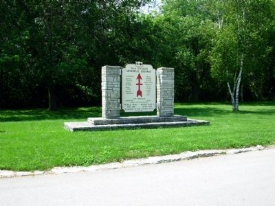 32nd Division Memorial Highway Marker image. Click for full size.