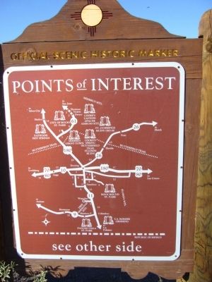 Rear of Deming Marker. Click for full size. Rear of Deming Marker image. Click for full size.