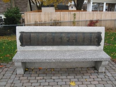 Bench Next to the Monument image. Click for full size.