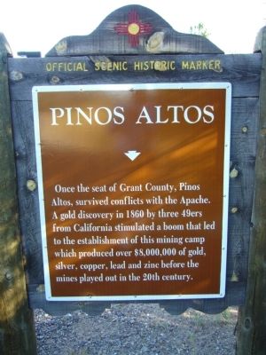 Pinos Altos Marker image. Click for full size.