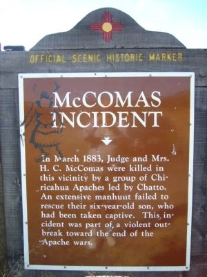 McComas Incident Marker image. Click for full size.