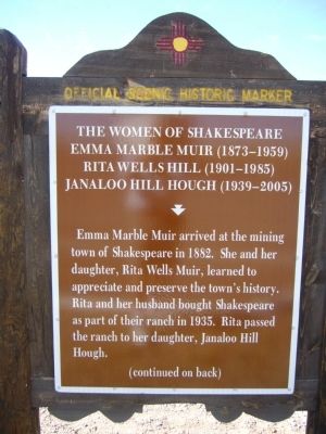 The Women of Shakespeare Marker image. Click for full size.