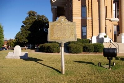Upson County Marker. Click for full size. Upson County Marker image. Click for full size.