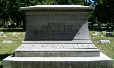 John Bullen Monument. Click for full size. John Bullen Monument image. Click for full size.