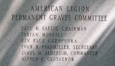 Kenosha Veterans Memorial Committee image. Click for full size.