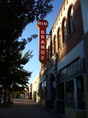 Rio Grande Theatre image. Click for full size.