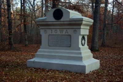 8th Iowa Infantry Marker image. Click for full size.
