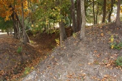 Confederate Lines Earthworks, as mentioned. Click for full size. Confederate Lines Earthworks, as mentioned image. Click for full size.