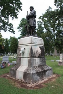 Capt. Simon Kenton Marker. Click for full size. Capt. Simon Kenton Marker image. Click for full size.