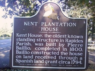 Kent Plantation House Marker. Click for full size. Kent Plantation House Marker image. Click for full size.