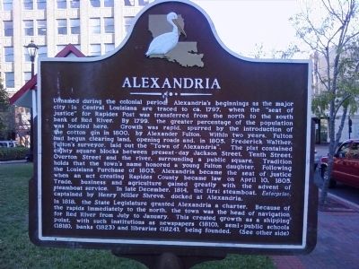 Alexandria Marker image. Click for full size.