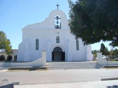 San Elizario Chapel. Click for full size. San Elizario Chapel image. Click for full size.