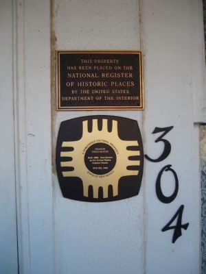 Seamon Field House Marker image. Click for full size.