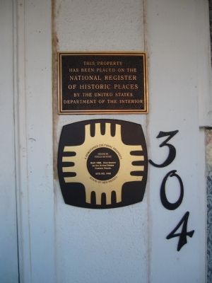 Seamon Field House Marker. Click for full size. Seamon Field House Marker image. Click for full size.