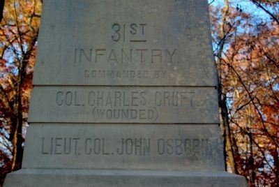 31st Indiana Infantry Marker image. Click for full size.