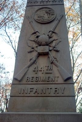 44th Indiana Infantry Marker image. Click for full size.