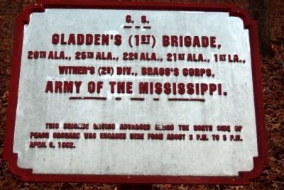 Gladden's Brigade Tablet image. Click for full size.