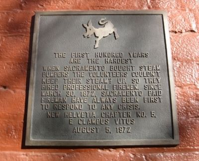 The First Hundred Years are the Hardest Marker image. Click for full size.